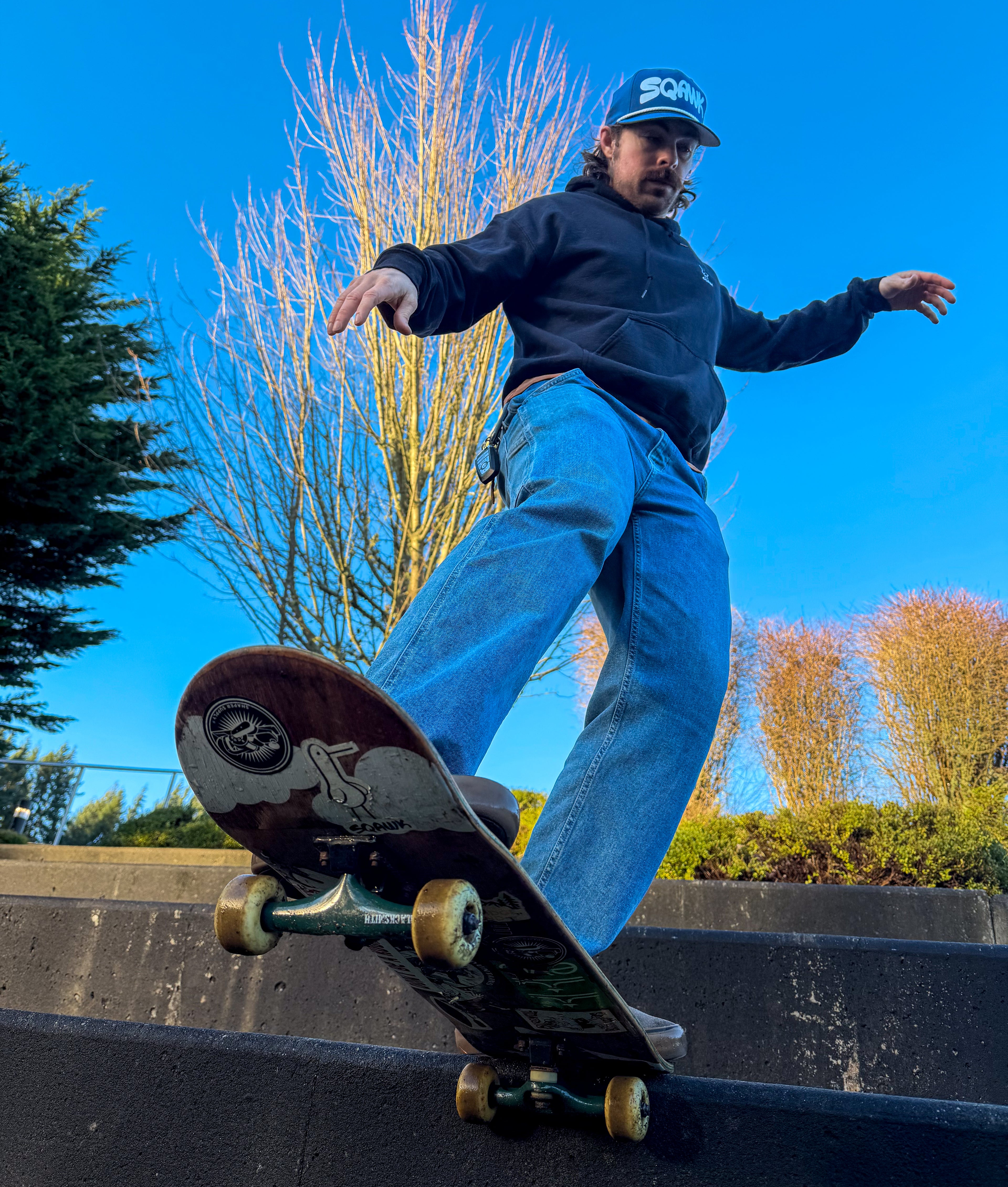 SQAWK: Print Classic rope cap