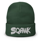 Green SQAWK beanie

