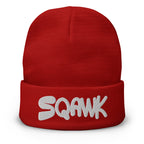 Red SQAWK Beanie