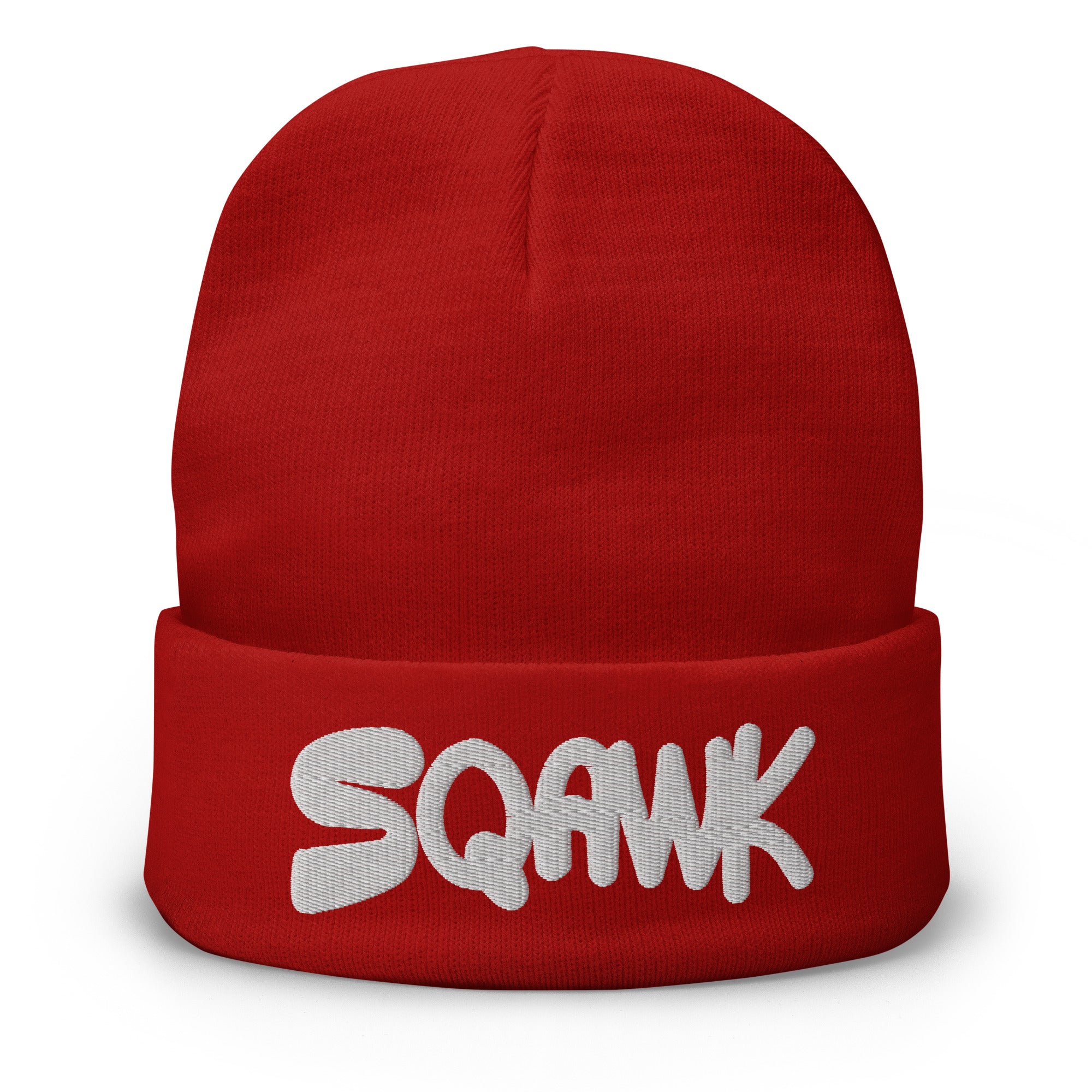 Red SQAWK Beanie