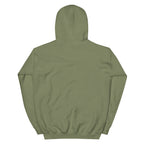 olive green hoodie back